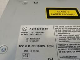 MERCEDES-BENZ Mercedes CLS W219 W211 CD Changer A2118700889 CD Changer — thumbnail 8