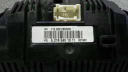MERCEDES-BENZ Mercedes W219 V8 Compressor AMG Instrument Cluster A2195401011 Speedometer MPH — thumbnail 5