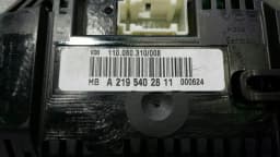 MERCEDES-BENZ Mercedes CLS55 AMG W219 Instrument Cluster A2195402811 Speedometer MPH M113 — thumbnail 10