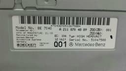 MERCEDES-BENZ Mercedes CLS W219 Navigation Monitor A2118704889 Sat Display Image Shirt COMAND — thumbnail 9