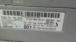MERCEDES-BENZ Mercedes CLS W219 Navigation Monitor A2118202397 Nav Display Screen US Versio — thumbnail 4