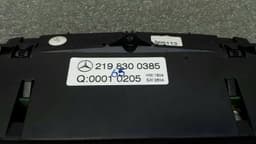 MERCEDES-BENZ Mercedes CLS W219 Car Climate Control A2198300385 Climate Control Panel A/C US Model — thumbnail 6