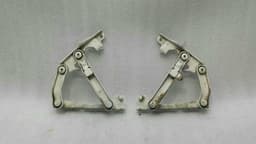MERCEDES-BENZ Mercedes CLS W219 Bonnet Hinge A2118800128 Hood Hinge Set W211 White — thumbnail 2