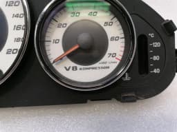 MERCEDES-BENZ Mercedes W219 Instrument Cluster A2195405111 Speedometer AMG V8 CLS55 E55 MPH — thumbnail 2
