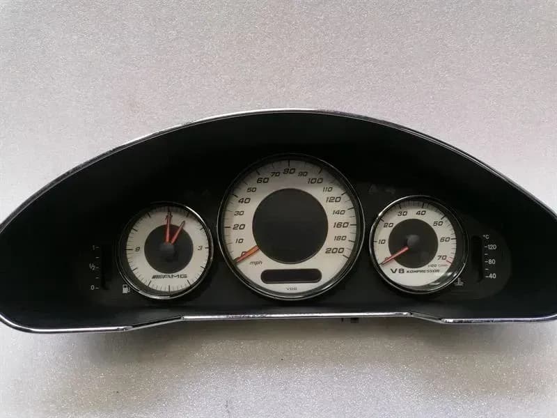 Mercedes W219 Instrument Cluster A2195405111 Speedometer AMG V8 CLS55 E55 MPH