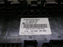 MERCEDES-BENZ Mercedes CLS W219 fuse box A2115456701 fuse box SAM — thumbnail 7