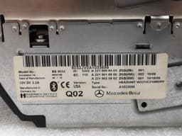 MERCEDES-BENZ Mercedes S-class W221 CD player A2219006403 USA MODEL COMMAND HEADUNIT MOP — thumbnail 6