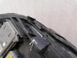 MERCEDES-BENZ Mercedes CLS W219 Left Headlight A2198201161 Headlights Left BRACKET DEFECT — thumbnail 6
