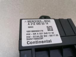 MERCEDES-BENZ Mercedes S-class W221 electronic module A2124400314 control unit fuel pump — thumbnail 6