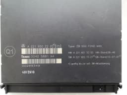 MERCEDES-BENZ Mercedes S W221 rear seat control module A2219015300 rear seat control unit — thumbnail 4