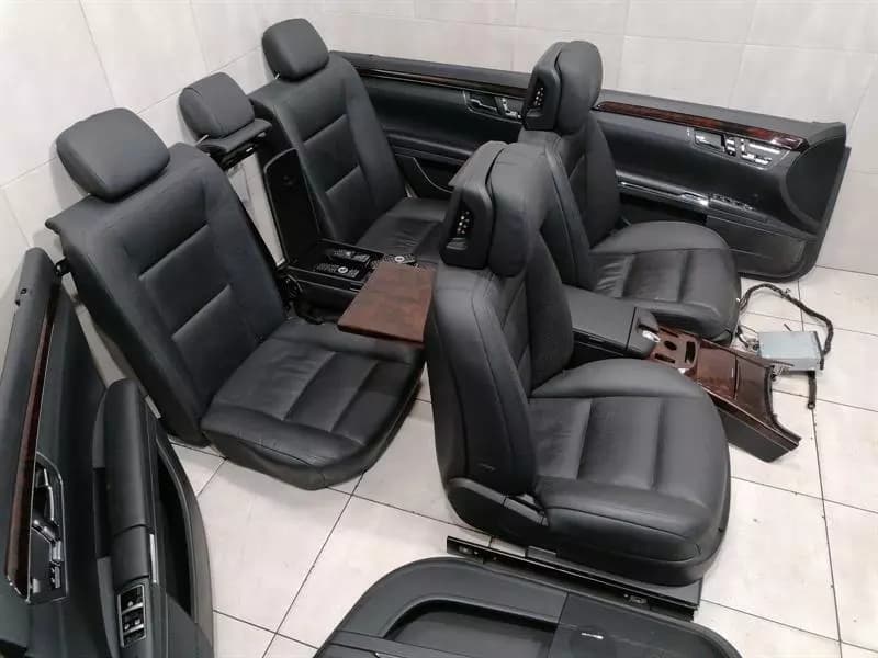 MERCEDES-BENZ Mercedes S65 W221 INTERIOR Embassy SEATS Seat + PICNIC TABLES