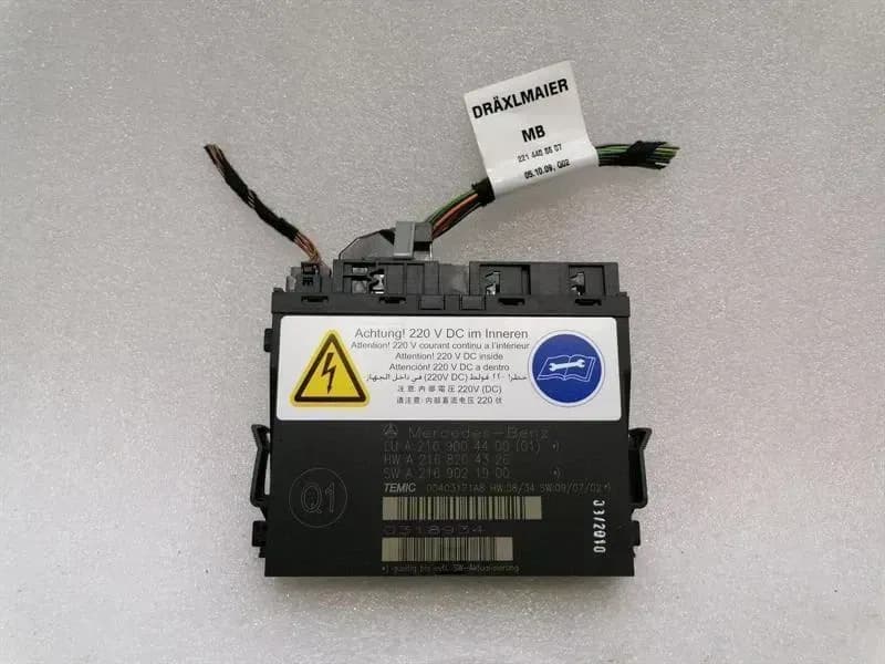 Mercedes S-class W221 dynamic seat control unit A2169004400 seat control modules
