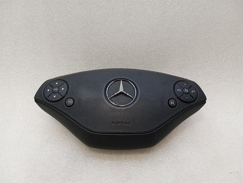 MERCEDES-BENZ MERCEDES W216 MOPF FACELIFT W221 STEERING WHEEL MODULE A2218602302 LEATHER