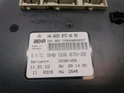 MERCEDES-BENZ Mercedes S-class W221 Climate Control Module A2218704292 Control Unit Air Conditioning — thumbnail 6