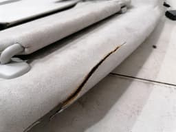 MERCEDES-BENZ Mercedes S-Class W221 Roof Lining A2216906750 Headliner Alcantara Alpaca Grey — thumbnail 8