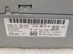 MERCEDES-BENZ MERCEDES CLS W219 NAVIGATION MONITOR A2118202797 SAT NAV DISPLAY COMMAND US — thumbnail 7