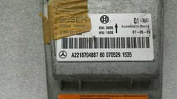 MERCEDES-BENZ Mercedes CL W216 Safety Module ECU A2218704887 Air Control Unit SRS W221 — thumbnail 6