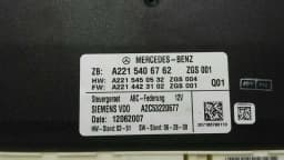 MERCEDES-BENZ Mercedes CL W216 ABC suspension control unit A2215406762 chassis control unit — thumbnail 5