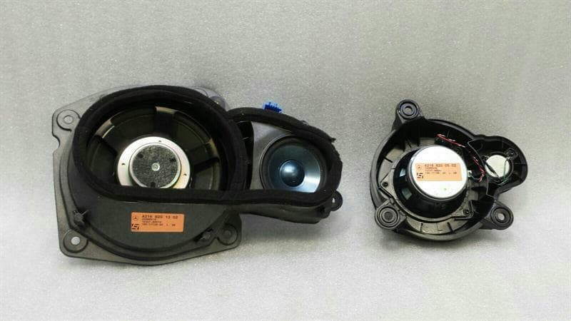 Mercedes CL W216 Left Door Speaker Set of 2 A2168201302 Speaker Set L7