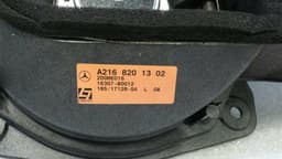MERCEDES-BENZ Mercedes CL W216 Left Door Speaker Set of 2 A2168201302 Speaker Set L7 — thumbnail 6