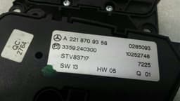 MERCEDES-BENZ Mercedes CL W216 right seat switch A2218709358 right seat switch heating — thumbnail 5