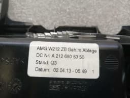 MERCEDES-BENZ MERCEDES E63 AMG W212 GEAR SELECTOR SURROUND A2126800109 RHD LIFT UK AU JP TRIM — thumbnail 9