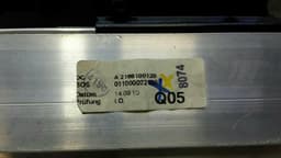 MERCEDES-BENZ Mercedes CL W216 Rear Sun Blind Roller Coaster A2168100120 Sun Roller — thumbnail 6