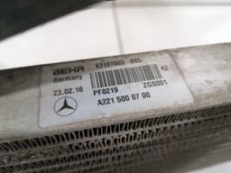 MERCEDES-BENZ Mercedes CL W217 engine oil cooler A2215000700 oil cooler radiator repaired — thumbnail 5
