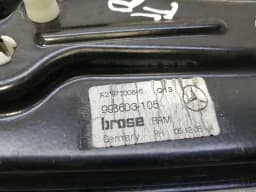 MERCEDES-BENZ Mercedes CLS W219 Right Front Door Winder A2197201046 Window Regulator Front Right — thumbnail 2