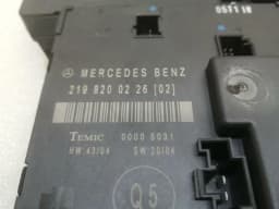 MERCEDES-BENZ Mercedes CLS W219 Door Module Set of 4 A2198200726 Door Control Unit Set — thumbnail 10