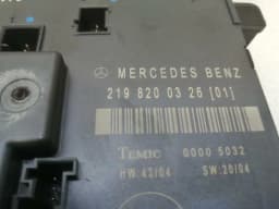 MERCEDES-BENZ Mercedes CLS W219 Door Module Set of 4 A2198200726 Door Control Unit Set — thumbnail 6