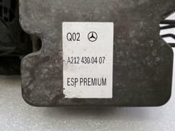 MERCEDES-BENZ MERCEDES E CLASS W212 E63 AMG A.B.S PUMP A2124310748 ABS PUMP HYDRAULIC BLOCK — thumbnail 5