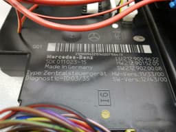 MERCEDES-BENZ Mercedes E Class W212 Fuse Box A2129009622 Fuse Box SAM Unit — thumbnail 8