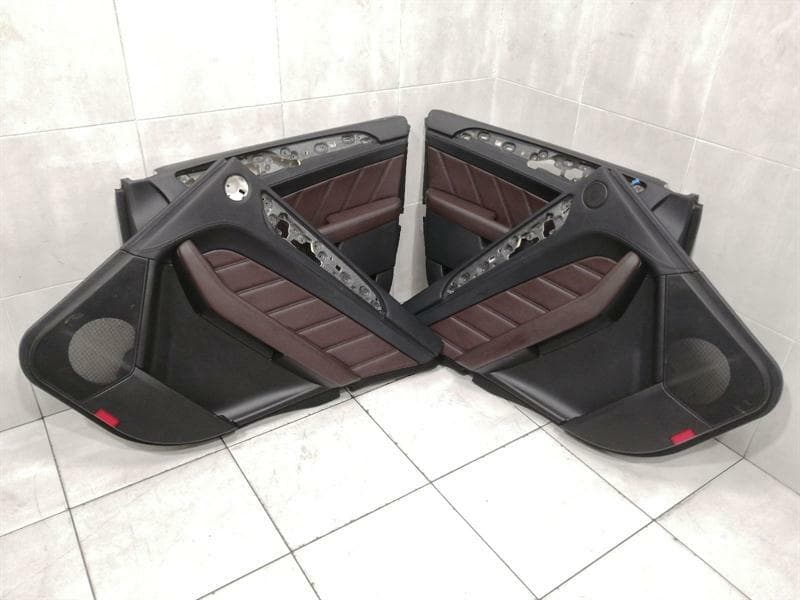 MERCEDES-BENZ MERCEDES ML63 W166 DOOR CARD SET RHD UK A1667201070 EXTENDED LEATHER PACK BROWN