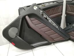 MERCEDES-BENZ MERCEDES ML63 W166 DOOR CARD SET RHD UK A1667201070 EXTENDED LEATHER PACK BROWN — thumbnail 4