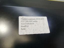 MERCEDES-BENZ Mercedes CL W217 Right Rear Quarter Glass A2176700110 Screen 1/4 Rear Right — thumbnail 4