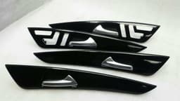 MERCEDES-BENZ Mercedes CLS W218 RHD veneer set A2186806971 right handlebar piano lacquer designo — thumbnail 8