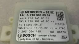 MERCEDES-BENZ MERCEDES CLS W218 PDC module A2189000301 PTS Steuergerät Parkhilfe Assist — thumbnail 2
