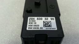 MERCEDES-BENZ Mercedes CLS W218 Rear Car Climate Control A2048303290 Rear Climate Control Panel — thumbnail 9