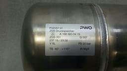 MERCEDES-BENZ Mercedes GLE W166 Pressure Reservior A1663200415 Airmatic Reservoir — thumbnail 2