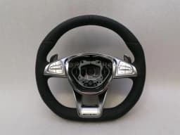 MERCEDES-BENZ AMG MERCEDES CL W217 Steering Wheel A2174602803 Steering Wheel LEATHER LEATHER W222 S63 — thumbnail 10