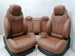 MERCEDES-BENZ MERCEDES CL W217 W222 CONVERTIBLE EXCLUSIVE AIR SCARF Seats A2179104706 SADDLE BROWN — thumbnail 1