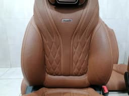 MERCEDES-BENZ MERCEDES CL W217 W222 CONVERTIBLE EXCLUSIVE AIR SCARF Seats A2179104706 SADDLE BROWN — thumbnail 9