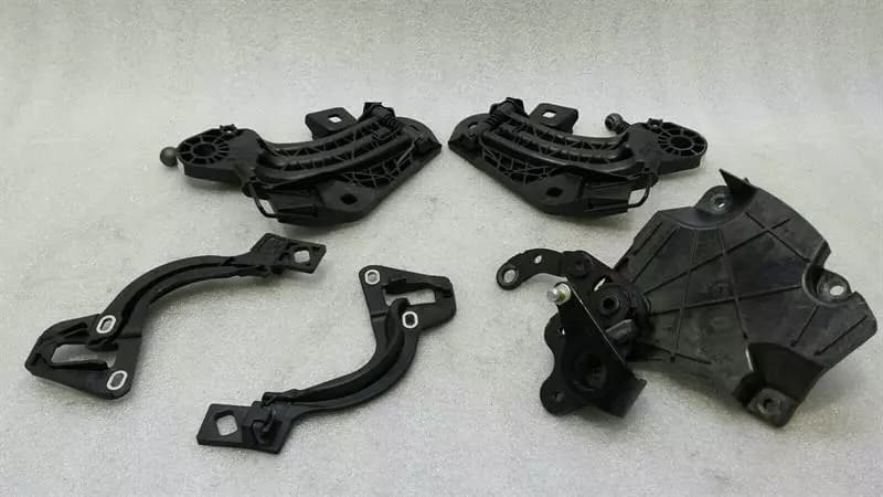 Mercedes SLK R172 rear convertible tray fold in mechanism A1727900303 verdek holder