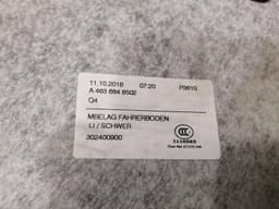 MERCEDES-BENZ Mercedes G-Wagen W463 Carpet A4636803240 Front Floor Covering Carpet — thumbnail 9