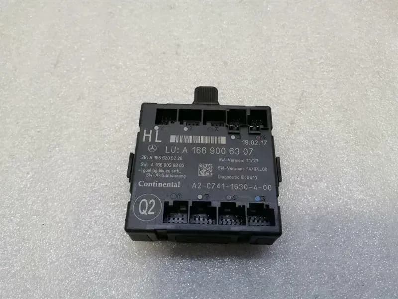 Mercedes GLS X166 rear left door module A1669006307 door control unit rear left