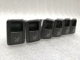 MERCEDES-BENZ Mercedes GLS X166 rear seat folding switch set a1668201310 seat switch set! — thumbnail 1