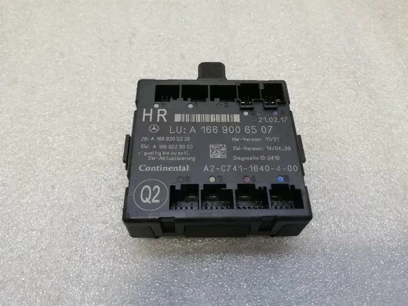 Mercedes GLS X166 Rear Right Door Module A1669006507 Door Control Unit Rear RE