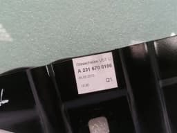 MERCEDES-BENZ Mercedes SL R231 Left Rear Quarter Glass A2316700306 Door Window 1⁄4 Rear Left — thumbnail 5