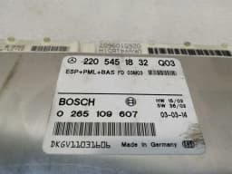 MERCEDES-BENZ Mercedes CL W215 W220 A2205451832 Pot Control Unit Module ESP+PML+BAS — thumbnail 4